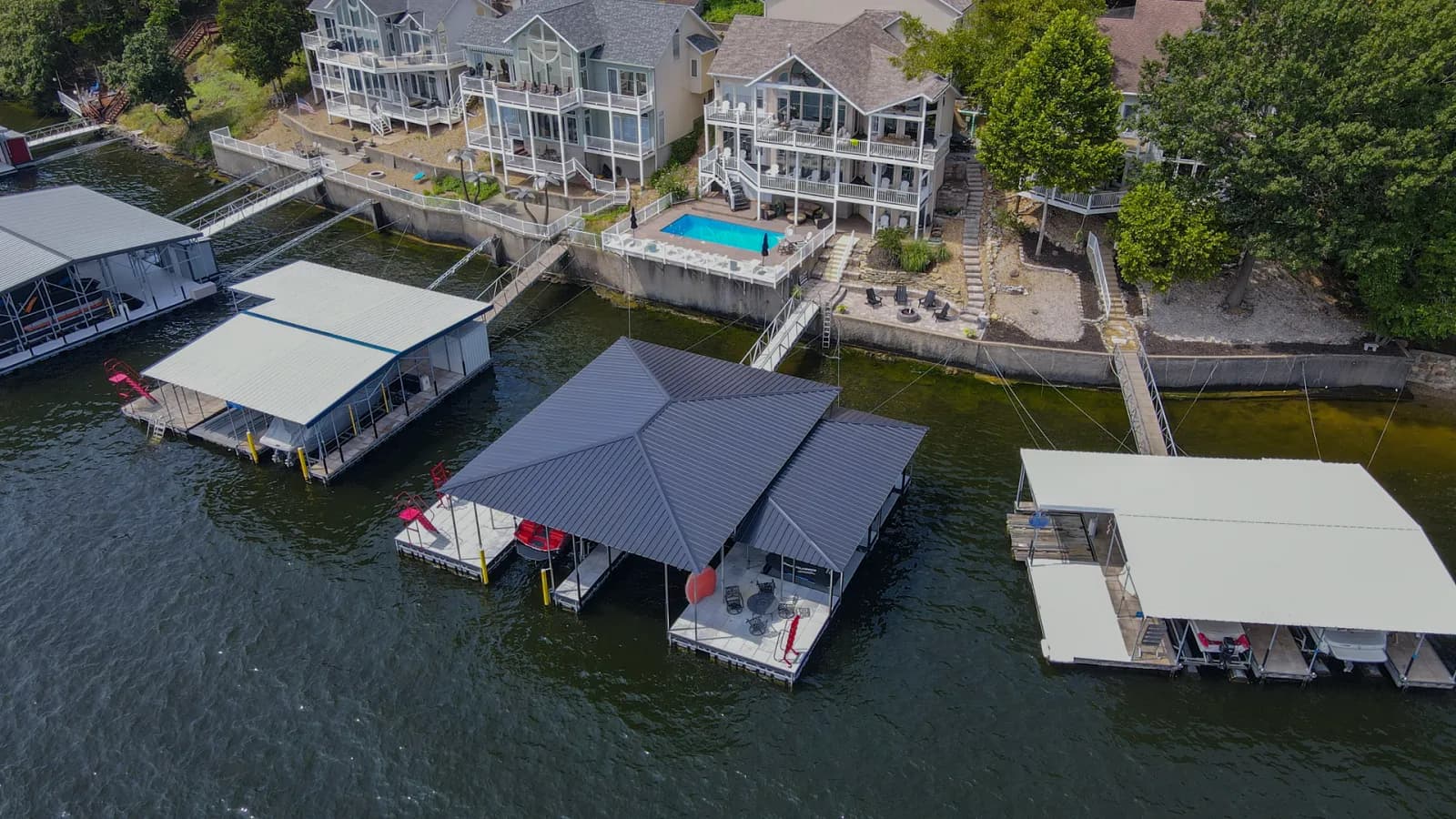 Dock Construction at Lake of the Ozarks