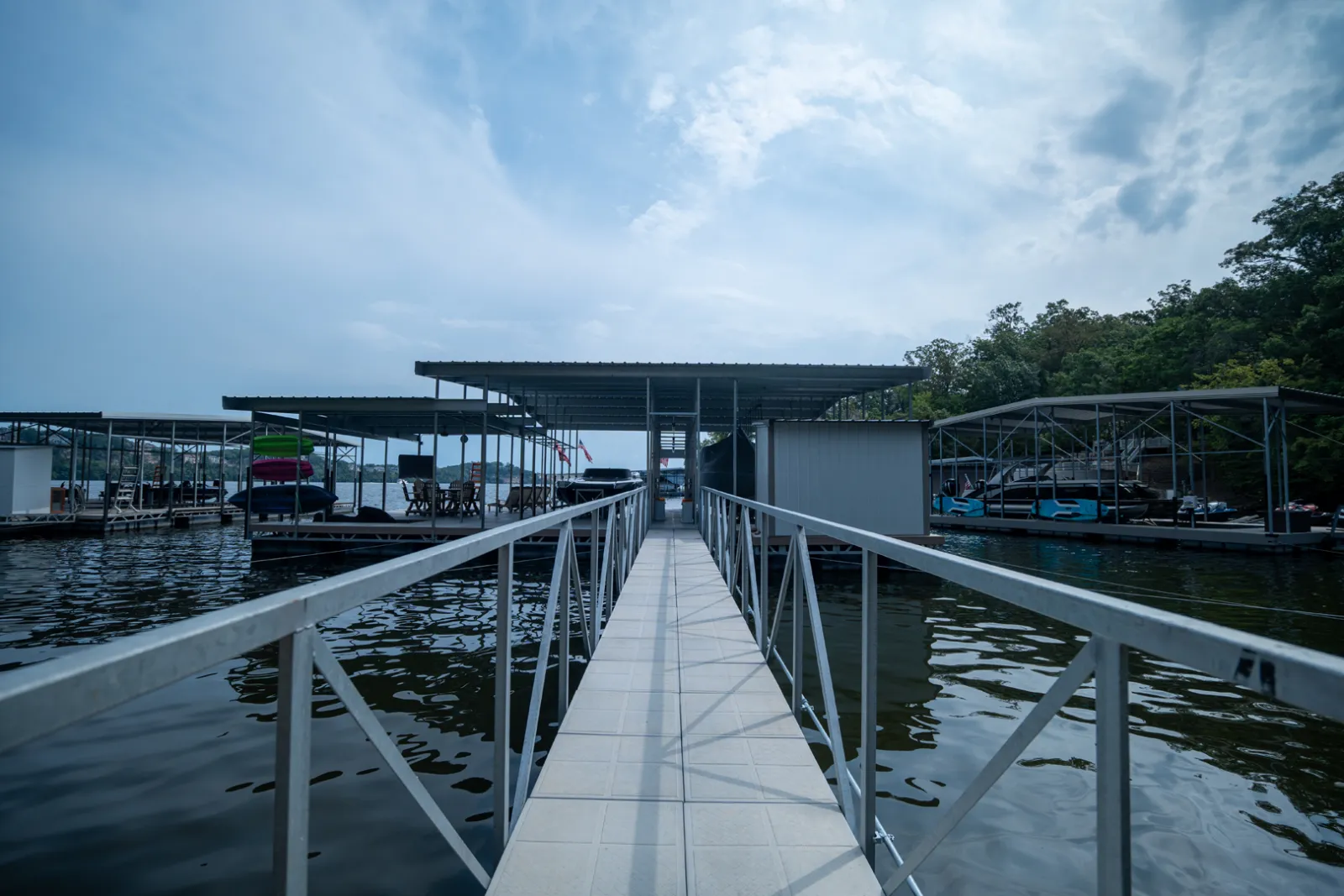 Concrete Decking at Lake of the Ozarks